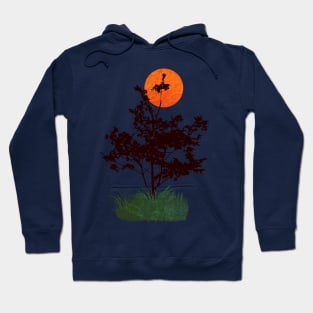 Minimalist Abstract Nature Art #3 Tree Hoodie